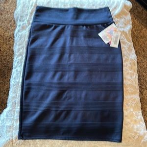 Brand new Lularoe navy blue Cassie skirt